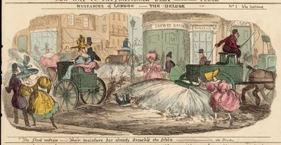 Nuisances of London, The Deluge by English School